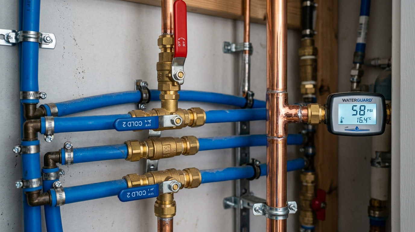 Jim Crosby Plumbing Whole-Home Copper & PEX Re-Piping